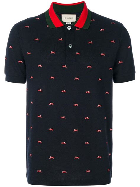 2018 gucci polo shirts|gucci panther polo shirt.